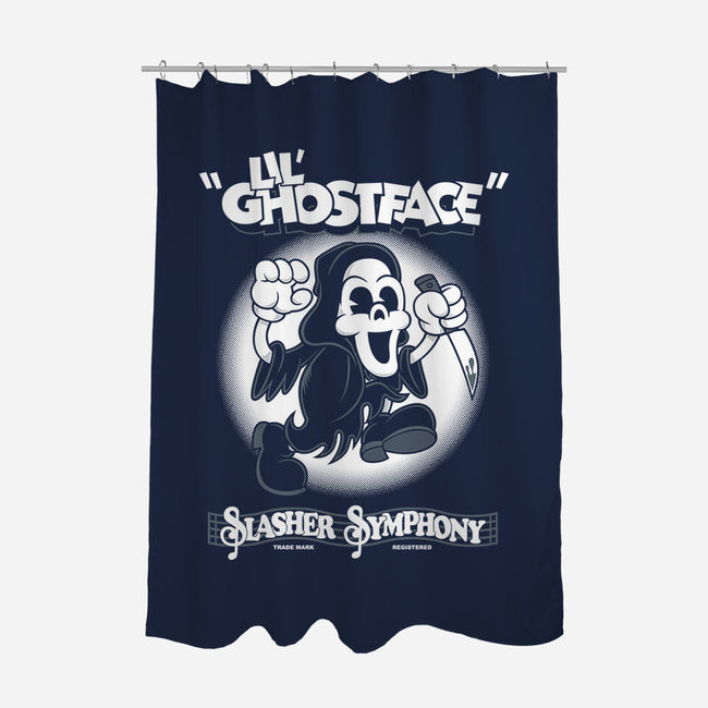 Lil Ghostface-none polyester shower curtain-Nemons