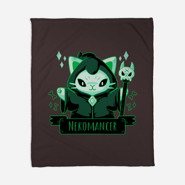 Cute Nekomancer-none fleece blanket-xMorfina