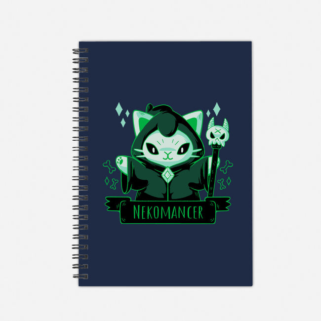 Cute Nekomancer-none dot grid notebook-xMorfina