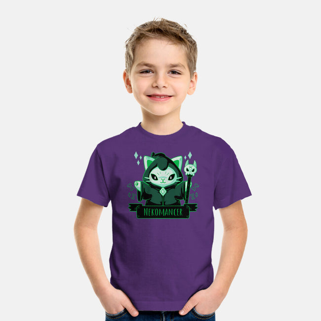 Cute Nekomancer-youth basic tee-xMorfina