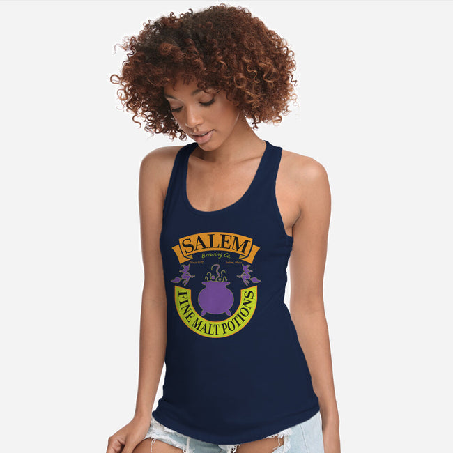 Fine Malt Potions-womens racerback tank-ShirtMcGirt