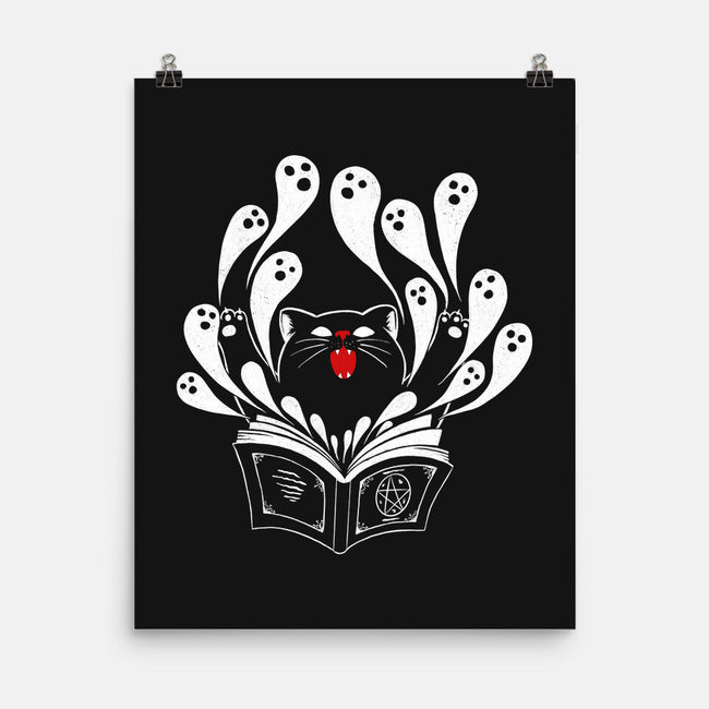 Magic Black Cat-none matte poster-marsdkart