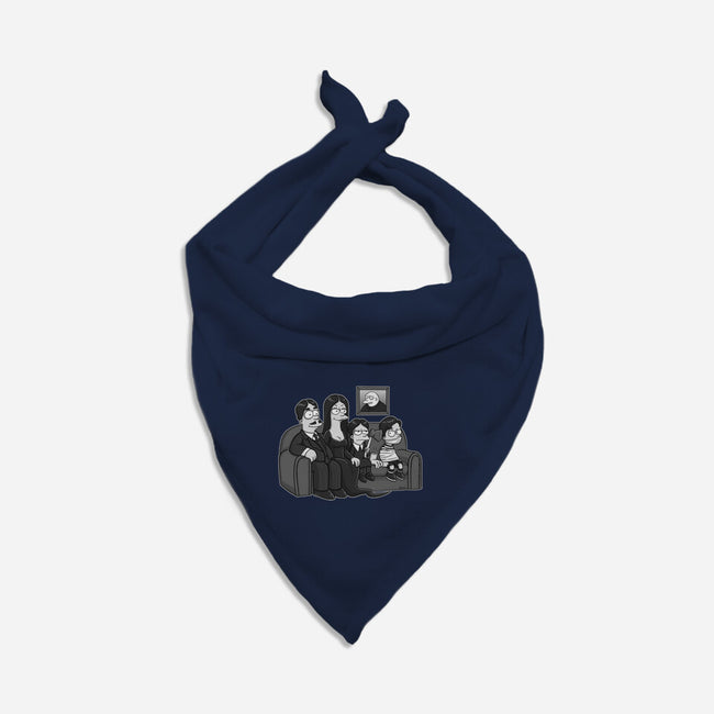 Gothic Family-cat bandana pet collar-Andriu