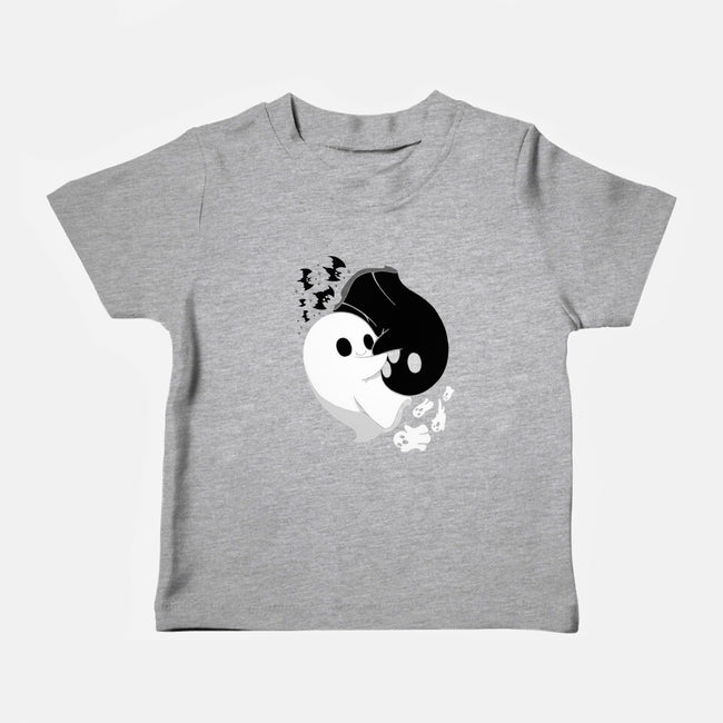 Ying Yang Ghosts-baby basic tee-Vallina84