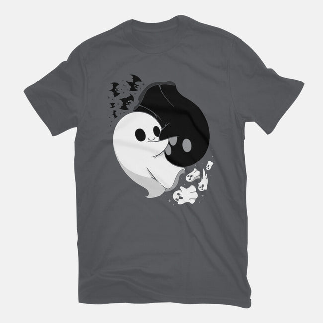 Ying Yang Ghosts-unisex basic tee-Vallina84