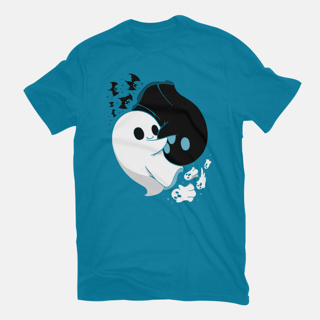 Ying Yang Ghosts-unisex basic tee-Vallina84