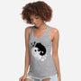 Ying Yang Ghosts-womens racerback tank-Vallina84