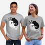 Ying Yang Ghosts-unisex basic tee-Vallina84