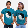 Ying Yang Ghosts-unisex basic tee-Vallina84