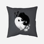 Ying Yang Ghosts-none removable cover w insert throw pillow-Vallina84