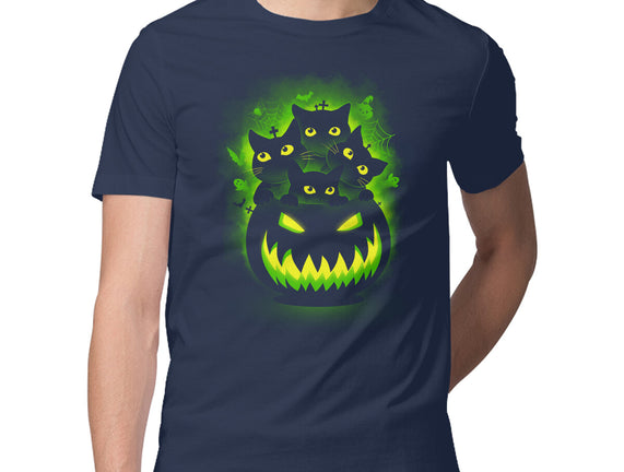 Spooky Pumpkin Cats