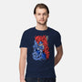 Blue Bomber-mens premium tee-Guilherme magno de oliveira