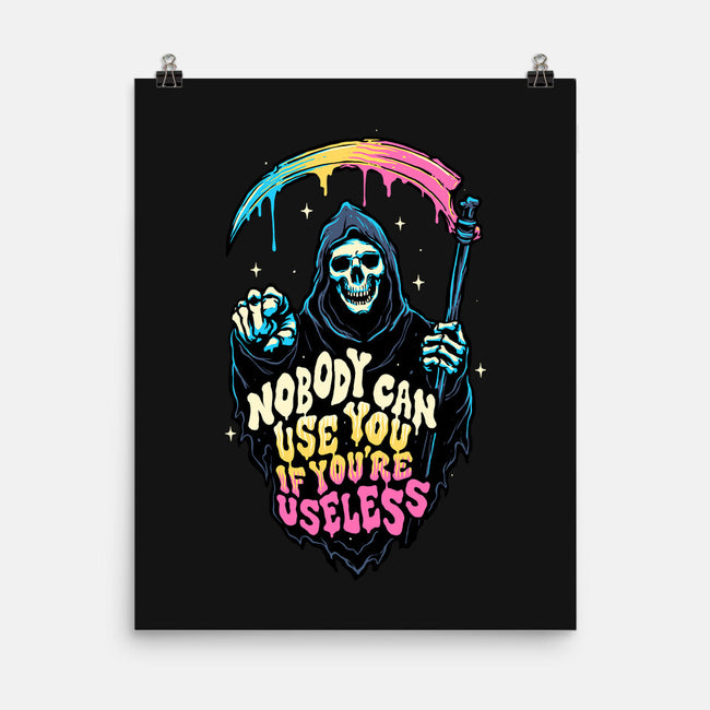 Useless Reaper-none matte poster-momma_gorilla
