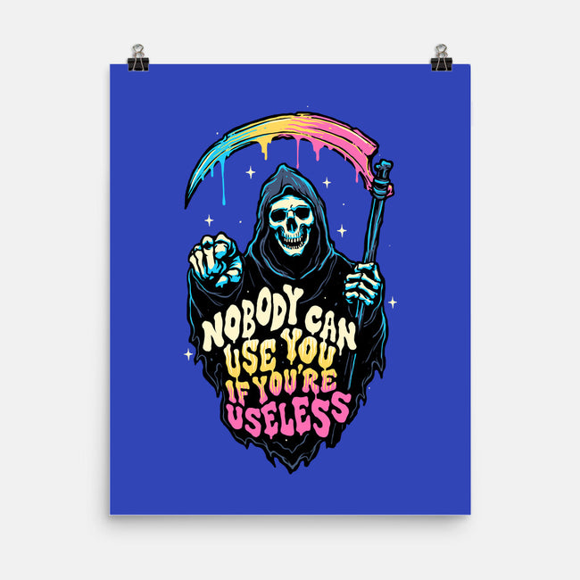 Useless Reaper-none matte poster-momma_gorilla