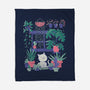 Happy Place-none fleece blanket-eduely