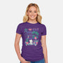 Happy Place-womens fitted tee-eduely