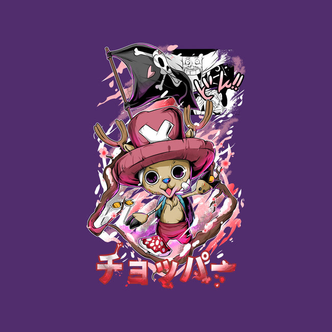 The Little Reindeer-none glossy sticker-Guilherme magno de oliveira