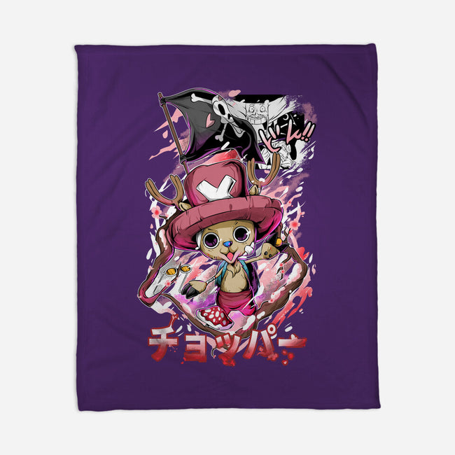 The Little Reindeer-none fleece blanket-Guilherme magno de oliveira