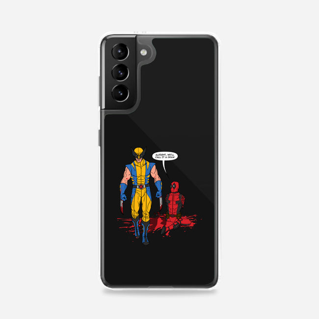Call It A Draw-samsung snap phone case-drbutler