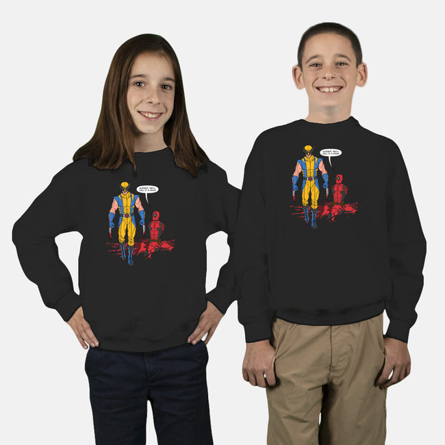 Call It A Draw-youth crew neck sweatshirt-drbutler