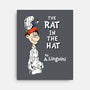 The Rat In The Hat-none stretched canvas-Nemons