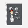 The Rat In The Hat-none dot grid notebook-Nemons
