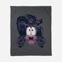 The Fear Of The Dog-none fleece blanket-Claudia