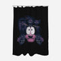 The Fear Of The Dog-none polyester shower curtain-Claudia