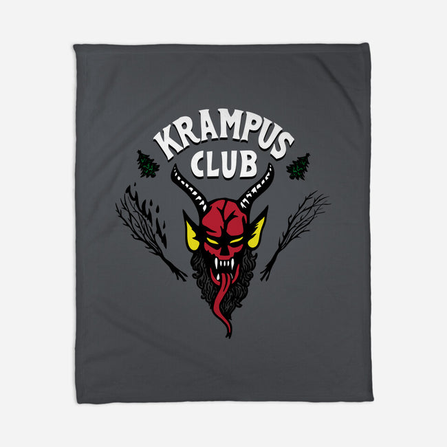 Krampus Club-none fleece blanket-Boggs Nicolas