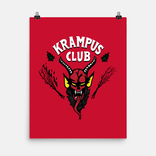 Krampus Club-none matte poster-Boggs Nicolas