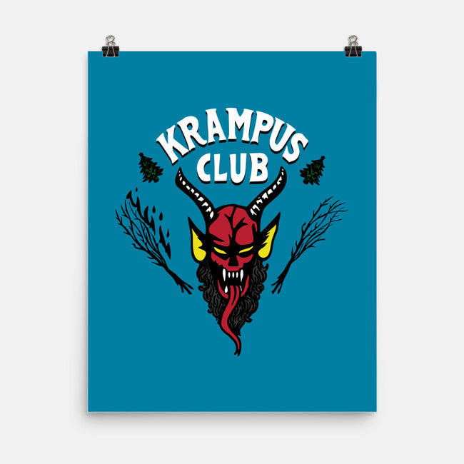 Krampus Club-none matte poster-Boggs Nicolas