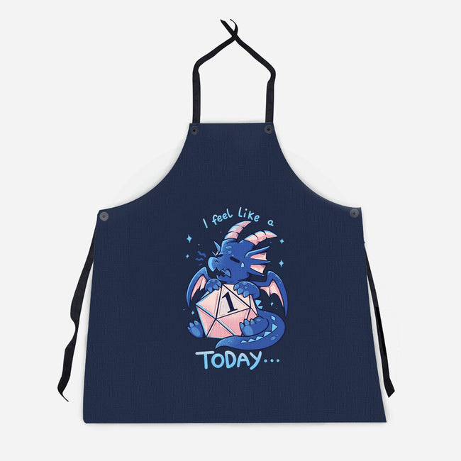 Rolled A One Today-unisex kitchen apron-TechraNova
