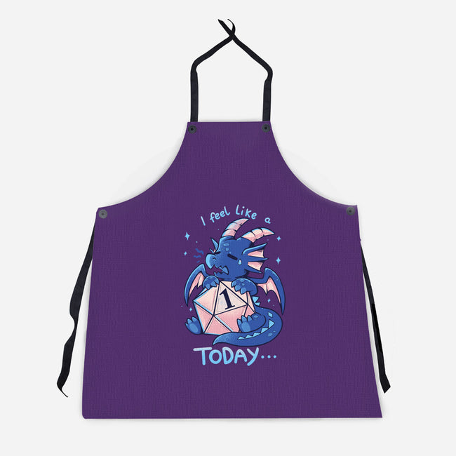 Rolled A One Today-unisex kitchen apron-TechraNova