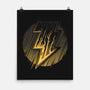 Black Thunder-none matte poster-StudioM6