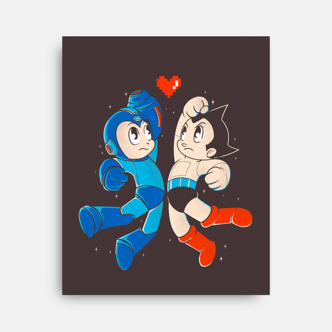 Mega Astro-none stretched canvas-Douglasstencil