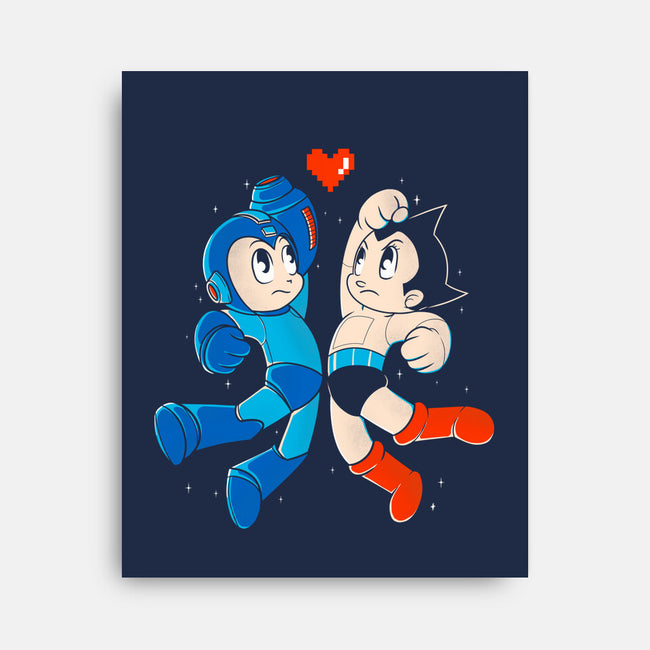 Mega Astro-none stretched canvas-Douglasstencil