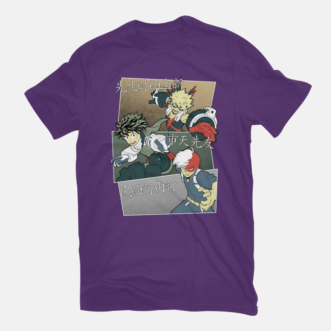 Hero Team-youth basic tee-Astrobot Invention