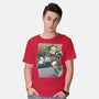 Hero Team-mens basic tee-Astrobot Invention