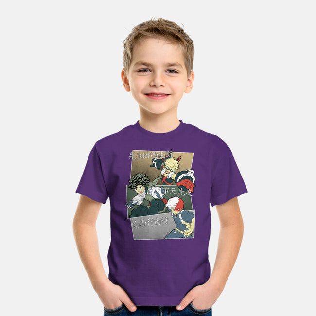Hero Team-youth basic tee-Astrobot Invention