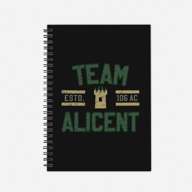 Team Alicent-none dot grid notebook-retrodivision