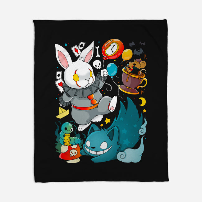 Horror Wonder-none fleece blanket-Vallina84