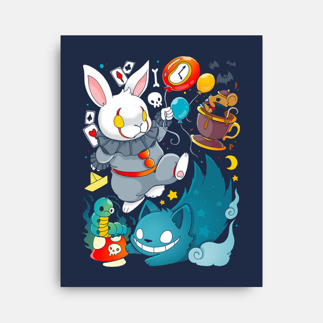 Horror Wonder-none stretched canvas-Vallina84