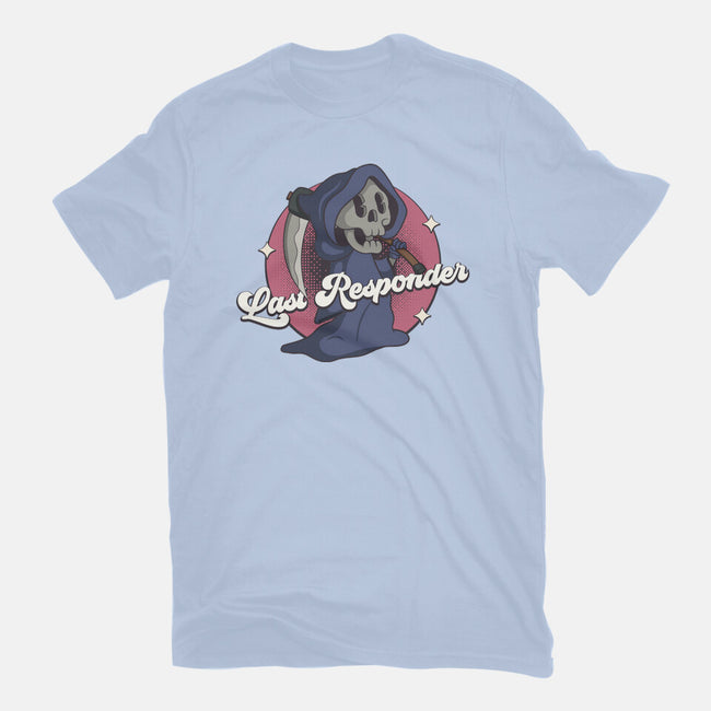 Last Responder-mens basic tee-RoboMega