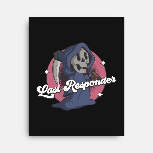 Last Responder-none stretched canvas-RoboMega