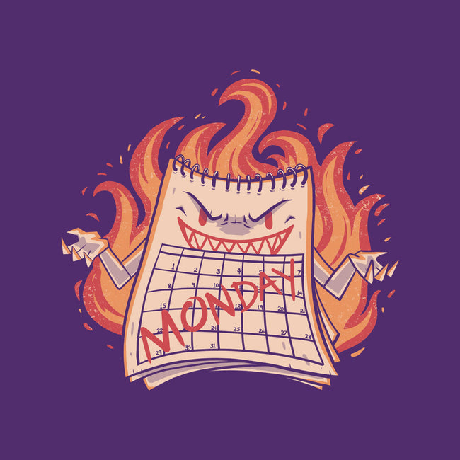 Here Comes Monday-none glossy sticker-eduely