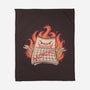 Here Comes Monday-none fleece blanket-eduely