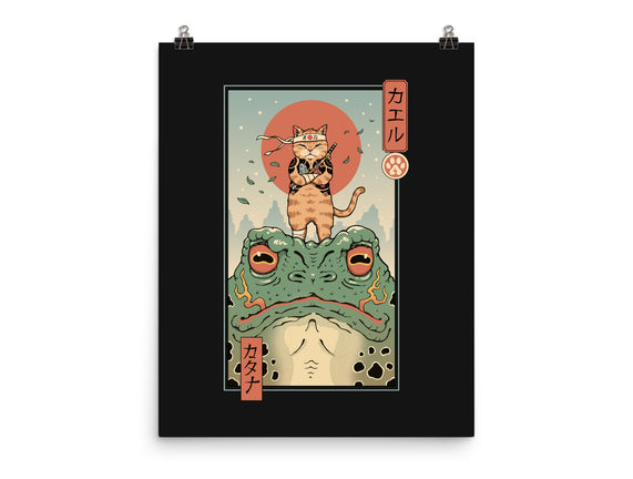 Catana And The Big Frog