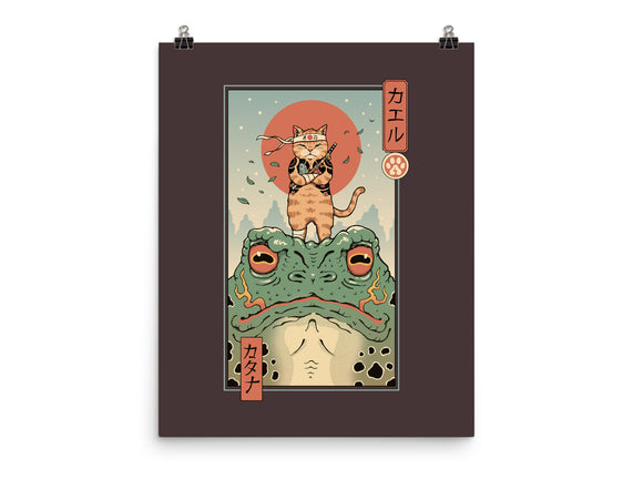 Catana And The Big Frog