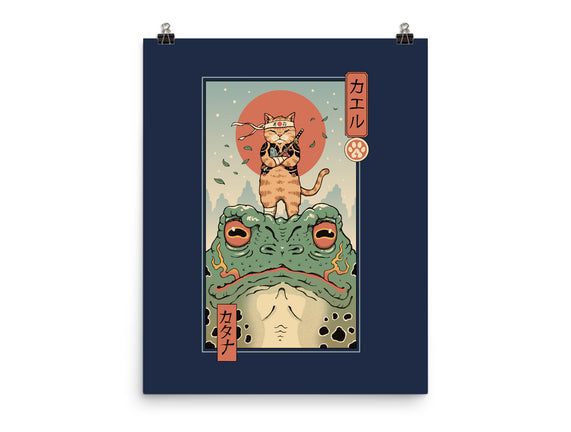 Catana And The Big Frog