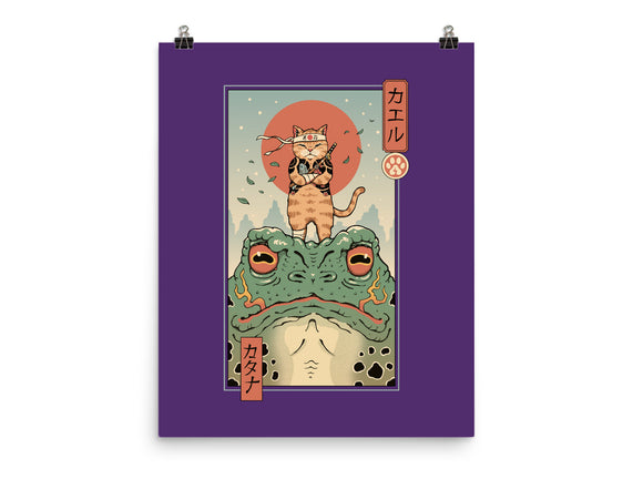 Catana And The Big Frog